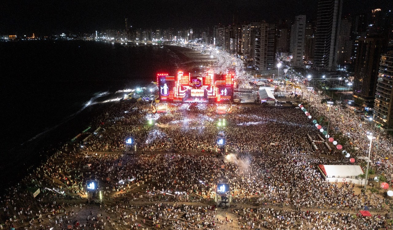 palco do réveillon 2023